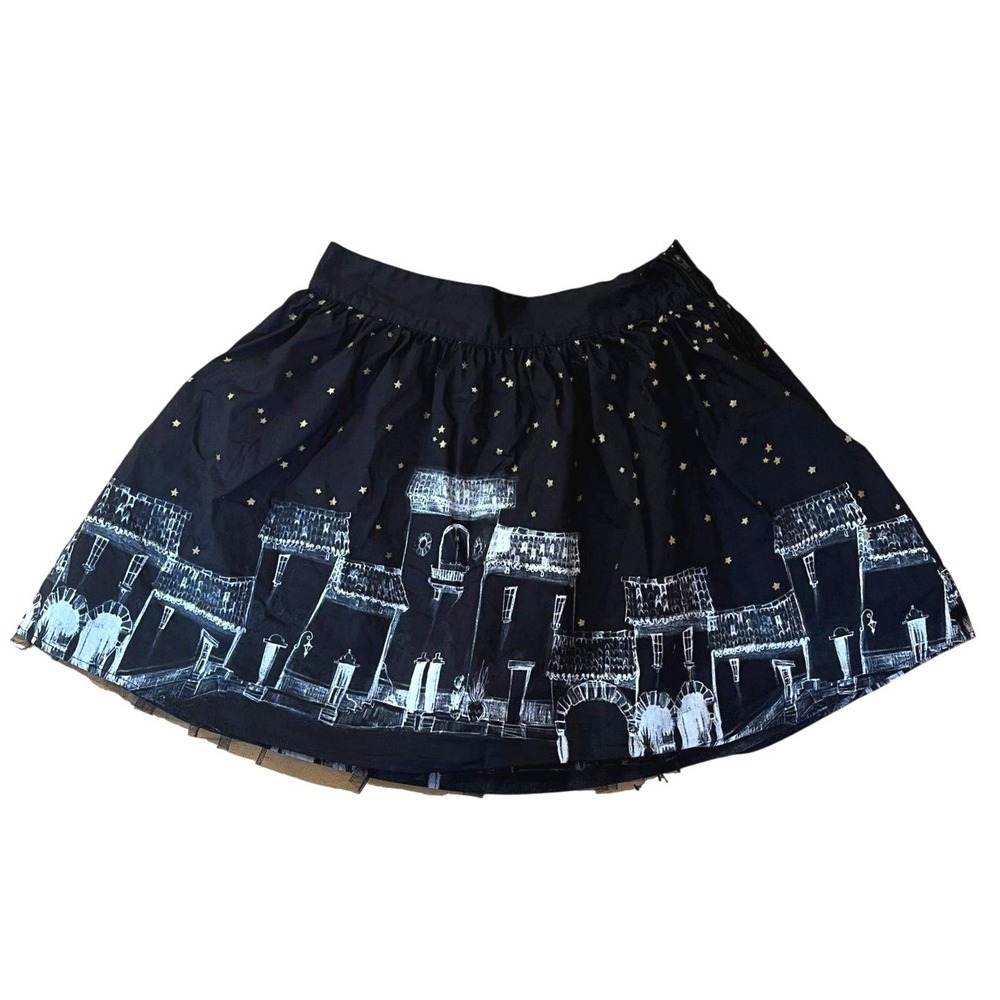 Hot Topic The Book of Life Evening Skyline Skirt Medium Whimsigoth Celestial EUC